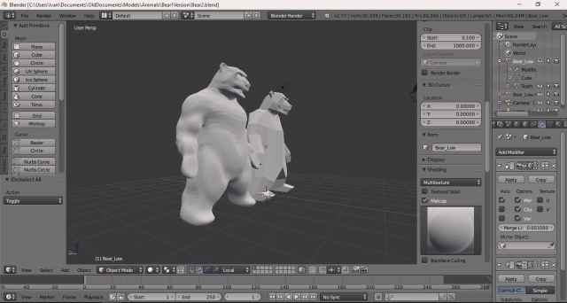 3D lowpoly