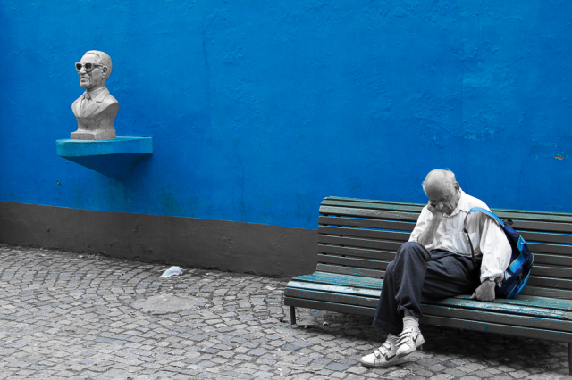 Blue