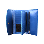 Кошелёк на кнопке Blue 1