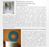 Монтажная лента для гидропароизоляции окон