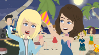2D Анимационный ролик Hen weekend