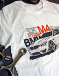 Принт на футболку BMW M4