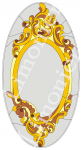 Эскиз витражного зеркала