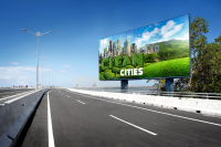 Баннер Really clean cities.