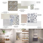 Санузлы с плиткой Porcelanosa