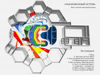 План школьного холла