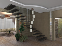 холл. частный дом в Арзамасе