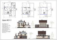 Готовый проект коттеджа