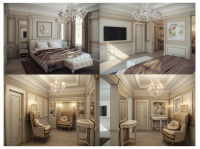 Хозяйская спальня. Загородный дом.