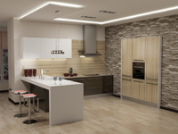 моделирование и визуализация для фабрики мебели "LORENA Кухни"