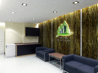 Холл строительной компании в Израиле