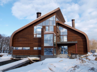 "Дом-парус" - вилла в Подмосковье