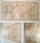 Барельф усиленный росписью