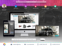 Разработка баннера для слайдера ROYAL AUTO