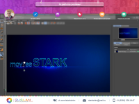 Реклама для киносайта movies stark