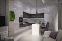 Визуализации современной кухни