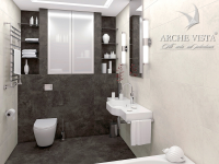 Квартира на Позняках. Ванная