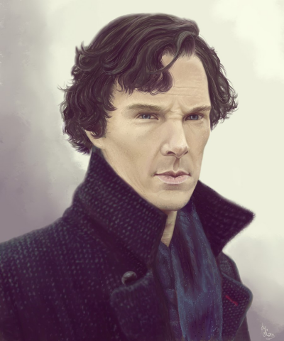 Арт по сериалу "Sherlock BBC"