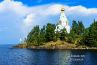 Храм на острове Валаам.