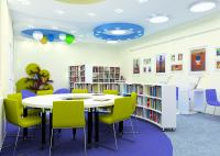Дизайн-проект детской библиотеки (читальный зал)