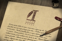 Логотип для поэта-писателя