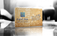Дисконтные карты для магазина ювелирных украшений PAVLINA