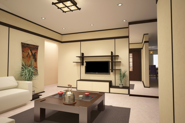 Интерьер в японском стиле