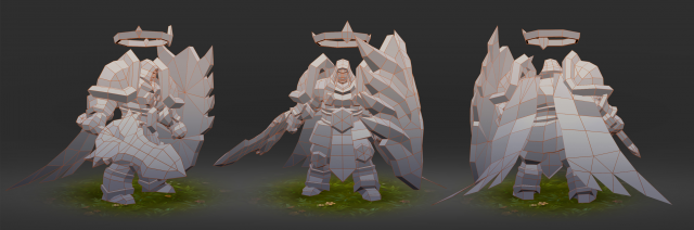 HeroPaladinLowPoly