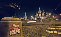 Moscow never sleep