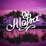 Леттеринг для "Aloha.Cafe & Bar".