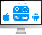 Мобильное приложение "Carwash" для iOS, Android