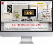 Landing page для продажи ламината NORMANN