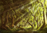 Концепт арт игровой локации