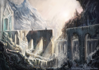 Концепт арт игровой локации