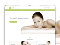 Дизайн Landing Page для салона лазерной медицины в Лас-Вегасе