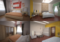 Номера туристического комплекса Свежий Ветер