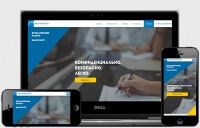 Адаптивная верстка сайта "Megakonsalt"