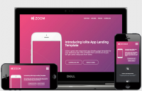 Адаптивная верстка сайта "ZOOM"