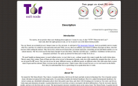 Страница выходного узла TOR