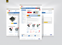 Дизайн интернет-каталога радиодеталей
