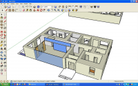 3d sketchup интерьер