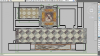 2d autocad чертежи раскладки плитки