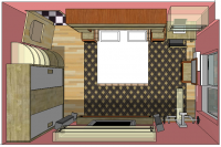 Планировка квартиры SketchUp