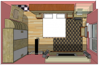 Планировка квартиры SketchUp