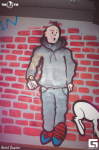 Граффити в баре Тин-тин