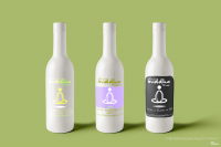 Дизайн этикетки для бутылки вина