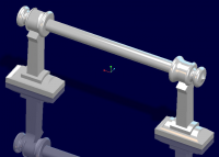 3D модель ручки