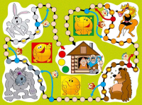 игровое поле к игре "Колобок"