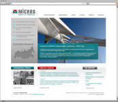 Micros Group - корпоративный сайт