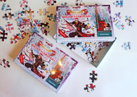 упаковка детского подарка-пазла